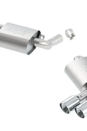 Order Now Borla 2.75" S-Type Axle-Back Exhaust System w/ 4" Quad Polished Tips :: 2016-2024 Camaro SS & ZL1