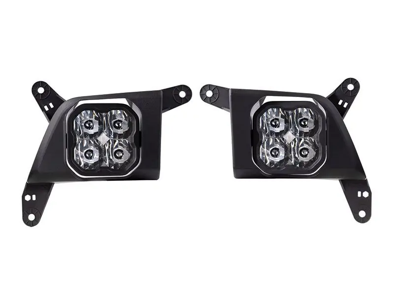 Diode Dynamics SS3 Type SV2 Pro Fog Light Kit, Yellow SAE/DOT Fog :: 2019-2021 Silverado 1500 Price Drop