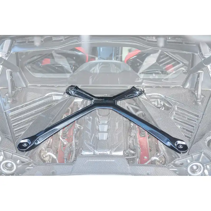 C8 Corvette X-Brace, Carbon Flash :: 2020-2026 Corvette Coupe Next Day Delivery