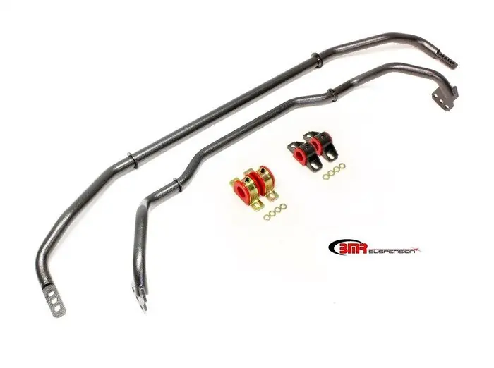 While Supplies Last BMR Sway Bar Kit w/Bushings, Black Hammertone :: 2013-2015 Camaro SS