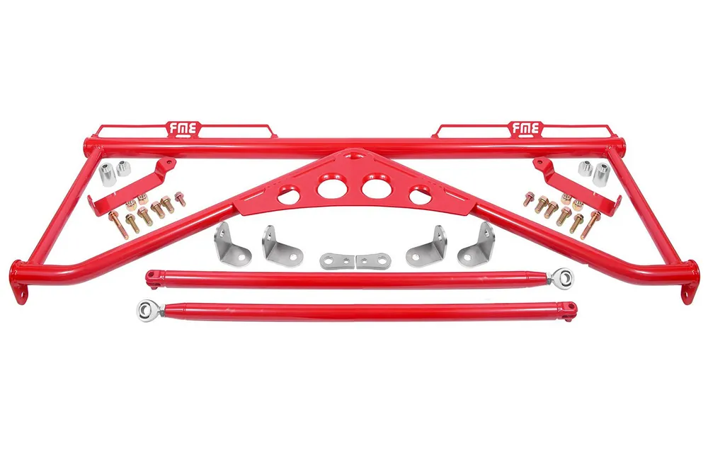 BMR Harness Bar, Red :: 2015-2026 Ford Mustang Trending
