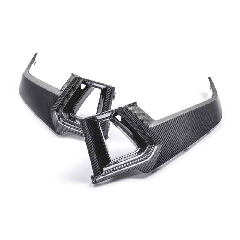 Viral Anderson Composites Headlight Bezels, Carbon Fiber :: 2024-2025 Ford Mustang Dark Horse