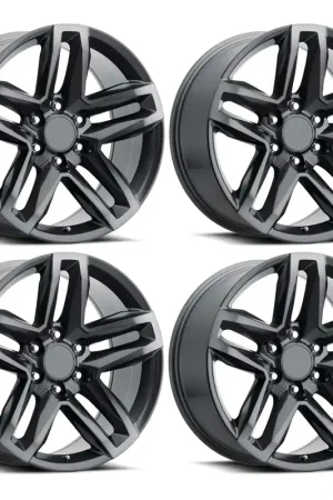 FR 94 Trail Boss Replica Wheel Set, Titanium Grey w/Dark Clear, 20x9 :: 2014-2026 Silverado & GMC Sierra 1500 Big Sale