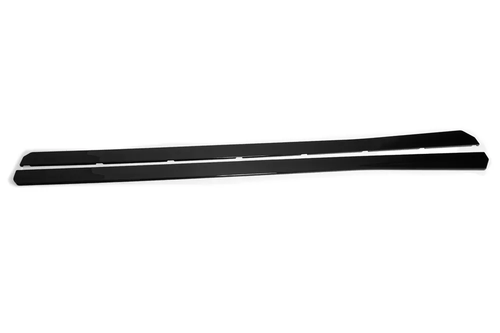 Handmade Cadillac CTS-V Black Moon Style Side Skirts, Unpainted :: 2009-2015 Cadillac CTS-V Sedan