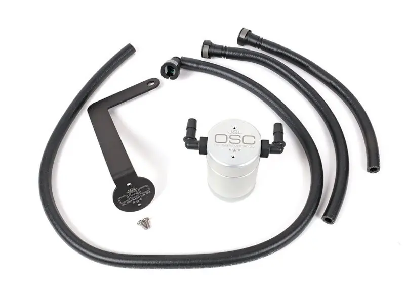 While Supplies Last J&L OSC 3.0 Oil Separator, Clear/Satin Anodized :: 2010-2015 Camaro SS
