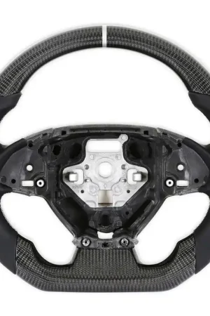 Drake Steering Wheel, Carbon Fiber w/Leather Grips, Non-Heated :: 2016-2024 Camaro Brand New