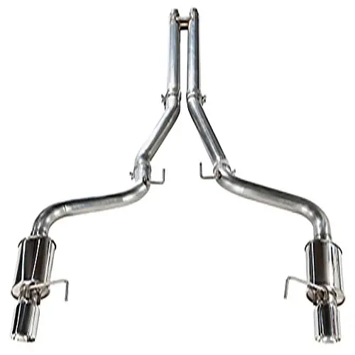 MRT 3" Sport Touring Cat Back Exhaust w/ 4" Dual Polished Tips:: 2015-2017 & 2024-2025 Ford Mustang GT w/ Non-Active Exhaust Get Yours