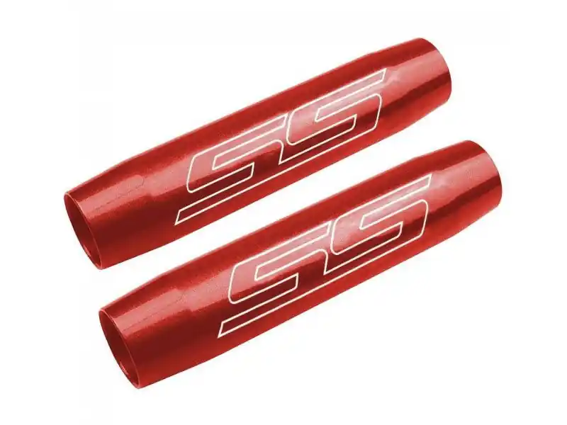 Secure Checkout American Brother Designs Trunk Shock Rod Covers, SS Logo :: 2016-2024 Camaro SS Coupe - Clearance