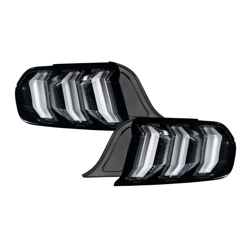 Form Lighting LED Tail Lights, Clear :: 2015-2023 Ford Mustang Latest