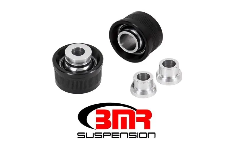 Factory Price BMR Rear Outer Upper Trailing Arm Bearing Kit, Black :: 2016-2024 Camaro & 2016-2019 Cadillac CTS-V