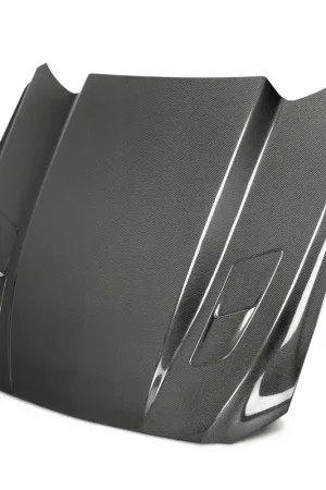 Anderson Composites Type-CJ Double Sided 3" Cowl Hood, Carbon Fiber :: 2015-2017 Ford Mustang Editor’s Pick