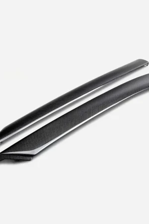 Anderson Composites Pillar Cover Replacements, Carbon Fiber :: 2020-2026 Corvette C8 Authentic