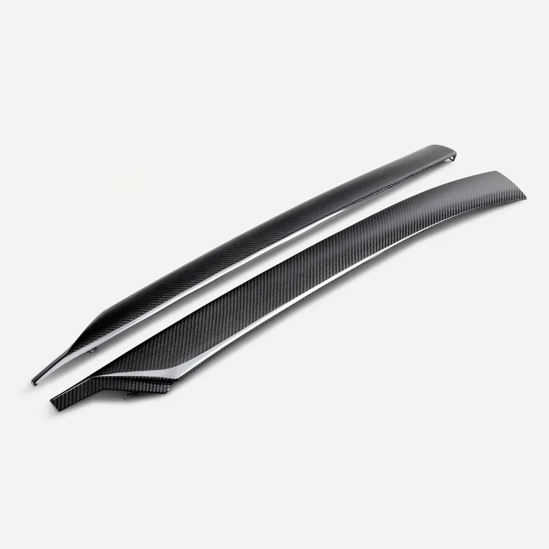 Anderson Composites Pillar Cover Replacements, Carbon Fiber :: 2020-2026 Corvette C8 Authentic