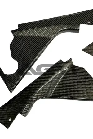 Limited Offer AGM Carbon Fiber Engine Apperance Corner Covers :: 2020-2025 C8 Corvette