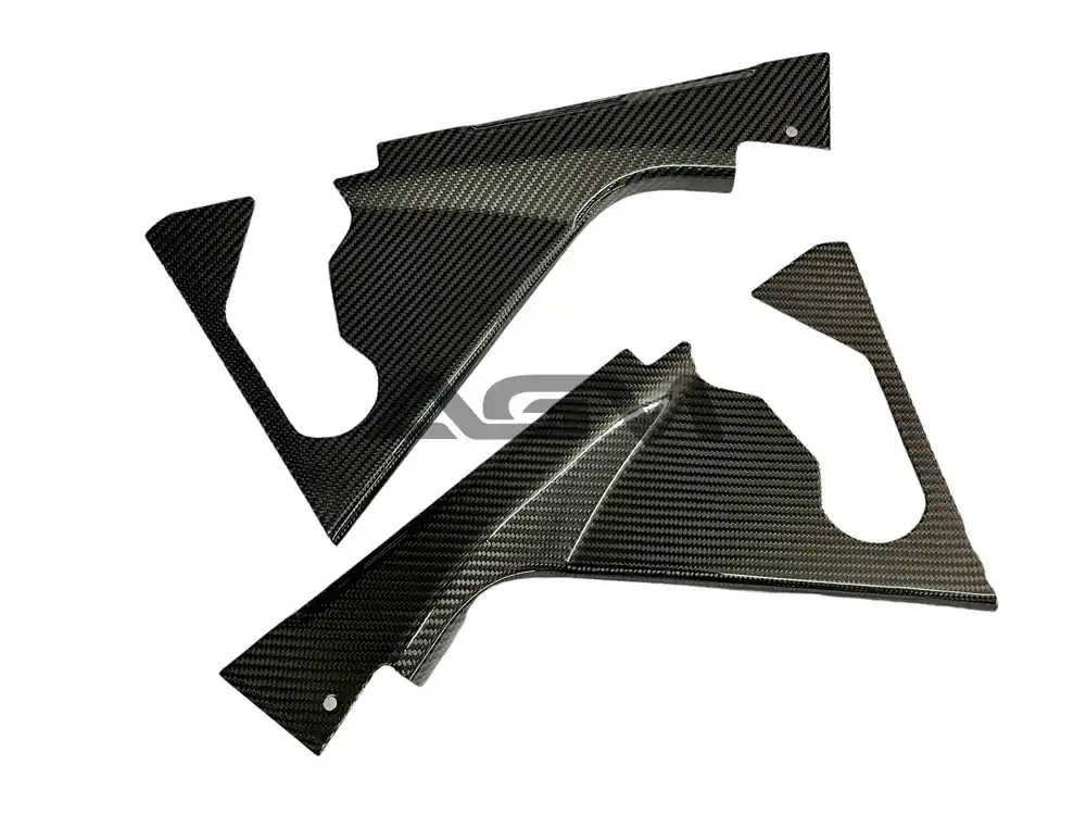 Limited Offer AGM Carbon Fiber Engine Apperance Corner Covers :: 2020-2025 C8 Corvette