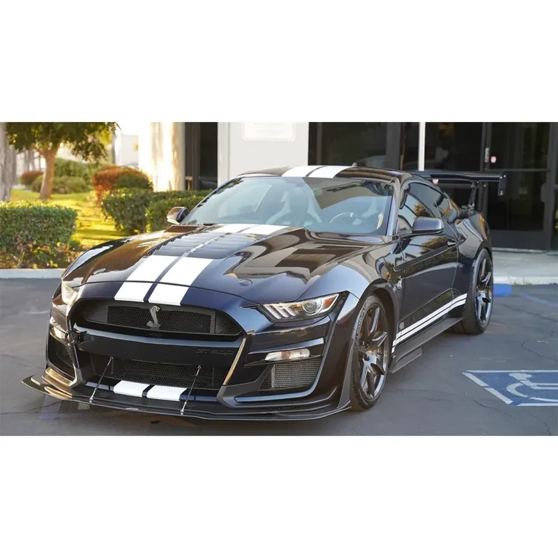 APR Front Wind Splitter, Carbon Fiber :: 2020-2022 Ford Mustang GT500 Authentic