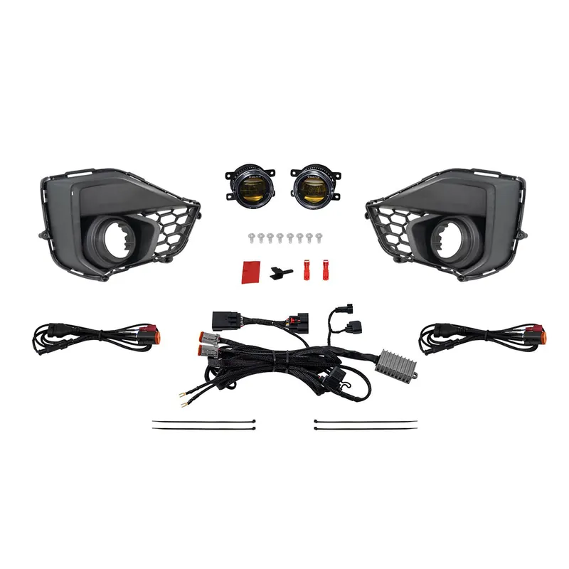 Original Diode Dynamics Elite Series Add-On Fog Lamp Kit, Yellow :: 2024-2026 Ford Mustang GT