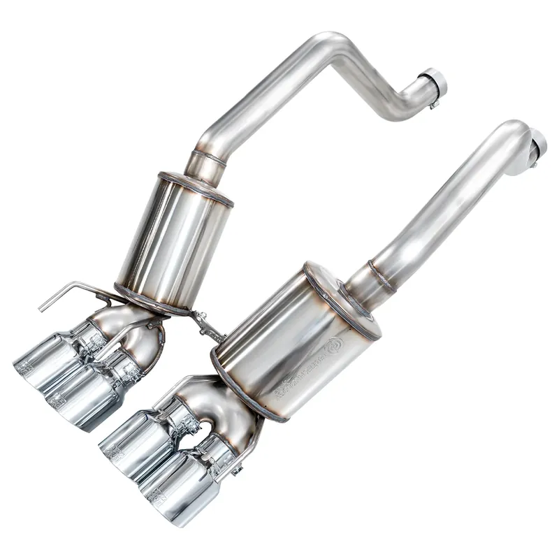 Direct From Manufacturer AWE Touring Edition Axle-Back Exhaust w/ 4.5" Quad Chrome Silver Tips :: 2006-2013 C6 Corvette Z06 & ZR1