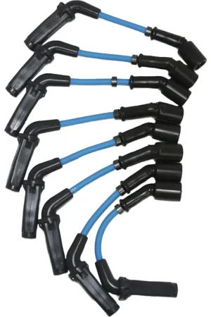 Granatelli Spark Plug Straight Boot Wireset, Blue :: 2020-2025 Corvette Stingray & E-Ray Deal