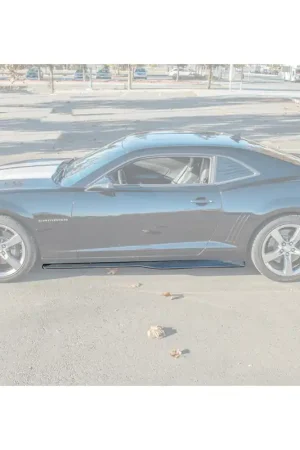 5th Gen Camaro ZL1-Style Side Skirts, Carbon Fiber :: 2010-2015 Camaro V6 & SS Fresh Stock