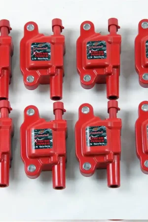 Money Back Guarantee Granatelli Direct Ignition Coil Set 80K, Red :: 2016-2024 Camaro SS, ZL1 & 2014-2019 Corvette Non-ZR1