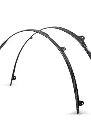 Professional Grade Anderson Composites Fender Extensions, Carbon Fiber :: 2024-2025 Ford Mustang Dark Horse