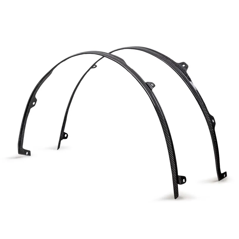 Professional Grade Anderson Composites Fender Extensions, Carbon Fiber :: 2024-2025 Ford Mustang Dark Horse