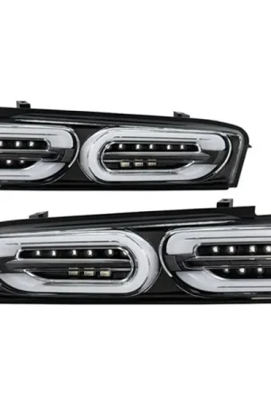 Spyder Sequential LED Tail Lights, Clear Lens and Black Housing :: 2016-2018 Camaro Non-RS w/o Factory LEDs Holiday Sale