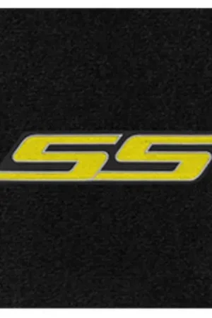 Affordable Lloyd Ultimat Trunk Mat, Black Mat w/ Yellow SS Logo :: 2010-2015 Camaro