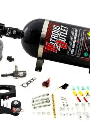 Nitrous Outlet Hardline Plate System, 10lb Bottle :: 2014-2018 Silverado & GMC Sierra 1500 6.2L Cheap