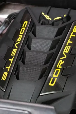 Phastek "CORVETTE" Engine Cover Letter Overlay :: 2020-2026 Corvette New Arrival