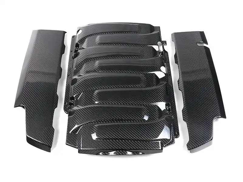 APR Engine Cover Package, Carbon Fiber :: 2016-2024 Camaro SS Viral