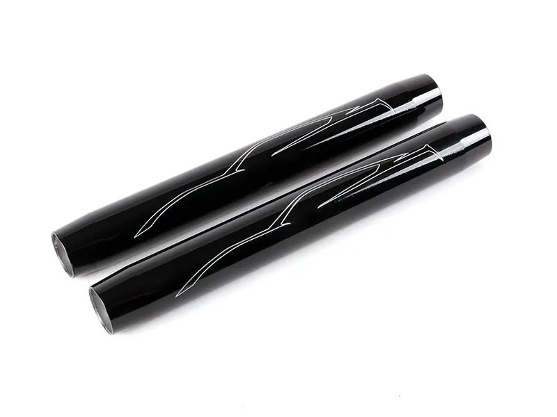 American Brother Designs Trunk Shock Covers, Silhouette Logo, Color Options :: 2014-2019 C7 Corvette Stingray, Z06 Convertible Weekend Sale