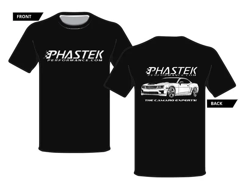 Price Cut Phastek "The Camaro Experts" Black T-Shirt ::