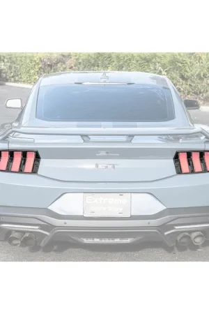 Warranty Included S650 Mustang Tail Light Bezel Covers, Carbon Fiber :: 2024-2026 Ford Mustang