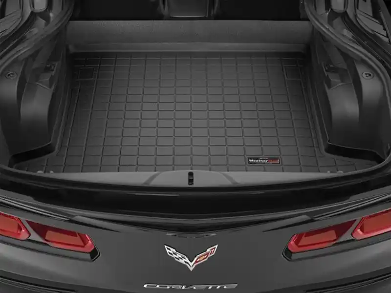 WeatherTech Trunk Cargo Liner, Black :: 2014-2019 C7 Corvette Coupe Genuine