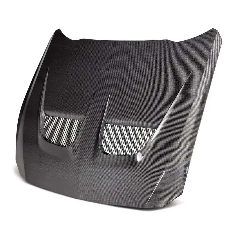 Anderson Composites Type-GTD Hood, Carbon Fiber :: 2024-2025 Ford Mustang New Arrival