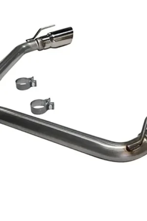 Express Delivery MRT 2.5" Version 3 Muffler Delete Axle-Back Exhaust System, 4" Dual Polished Tips :: 2016-2024 Camaro 2.0L 4-Cyl