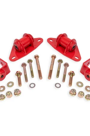 Affordable BMR Polyurethane Motor Mount Kit, Red :: 2014-2019 C7 Corvette
