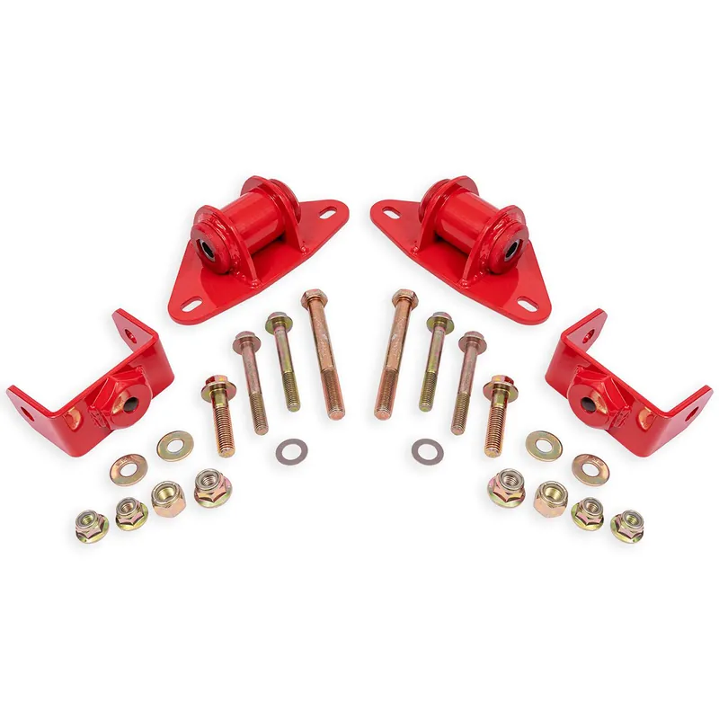 Affordable BMR Polyurethane Motor Mount Kit, Red :: 2014-2019 C7 Corvette
