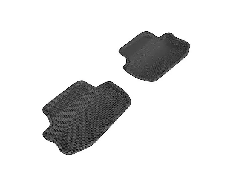 3D MAXpider Kagu All-Weather Floor Liners, Rear, Black :: 2010-2015 Camaro Fresh Stock