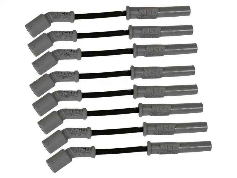 Money Back Guarantee MSD Super Conductor Black Spark Plug Wires :: 2016-2024 Camaro SS & ZL1, 2014-2019 Corvette