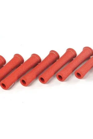 DEI Protect-A-Boot 6" Spark Plug Sleeves, Red, Pack of 8 :: Money Back Guarantee
