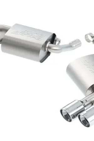 Borla 2.25" S-Type Axle-Back Exhaust System w/ 4" Quad Polished Tips :: 2016-2024 Camaro V6 w/ NPP Valves Trending