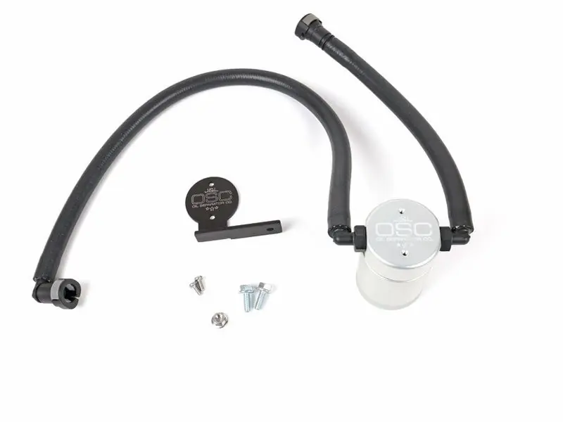Hassle-Free Returns J&L OSC 3.0 Oil Separator, Clear/Satin Anodized :: 2020-2026 C8 Corvette Stingray w/Targa Top