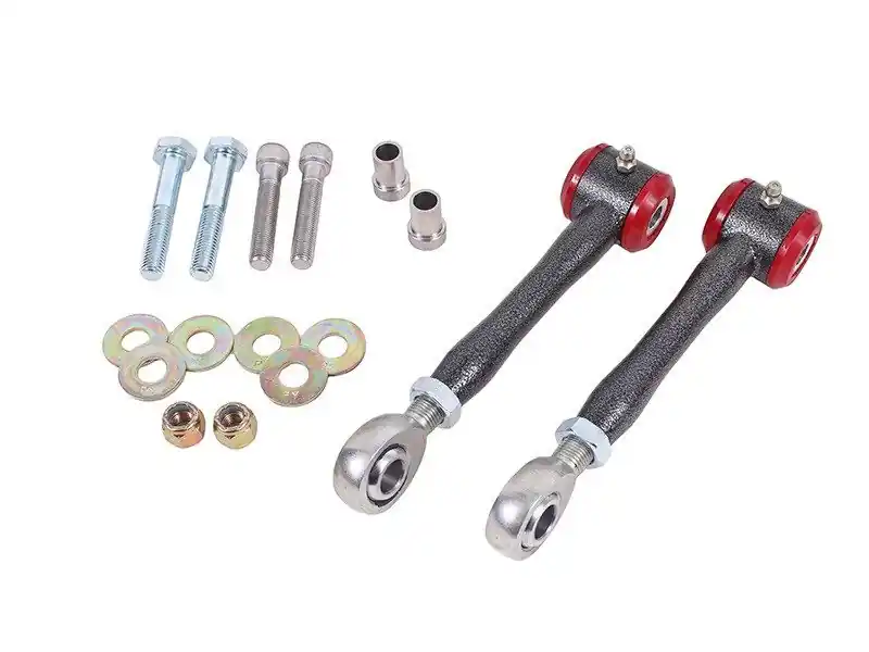 BMR Rear Adjustable Sway Bar End Links, Black Hammertone :: 2016-2024 Camaro Bargain