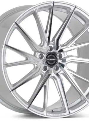 Save Now Vossen HF-4T Hybrid Forged Rear Left Wheel, Silver Polished, Deep Face, 20x10.5 +45 :: 2015-2026 Mustang