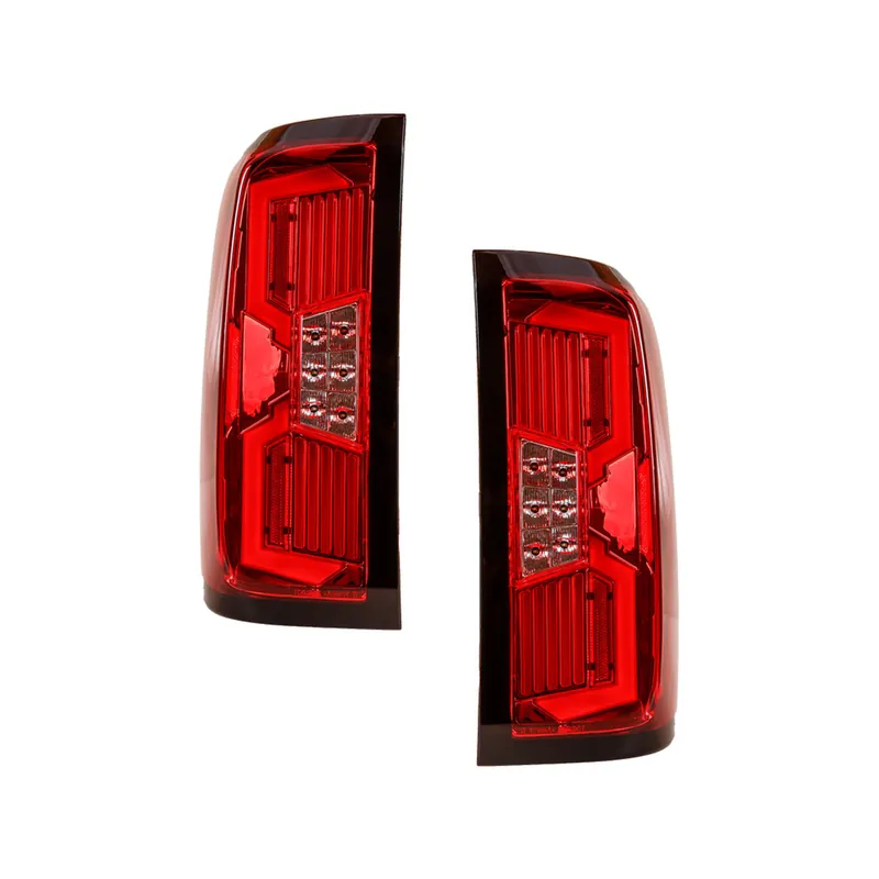 Money Back Guarantee Winjet Renegade V2 LED Sequential LED Taillights, Chrome Housing, Red Lens :: 2014-2018 Silverado 1500 w/Factory Halogen Taillights