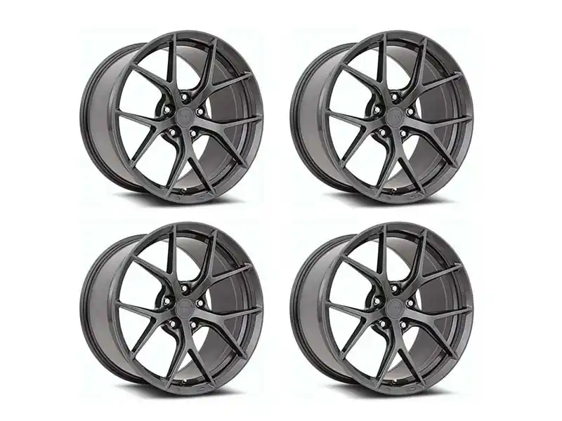 Low Price MRR FS06 Wheel Set, Gloss Gun Metal, 19x8.5 & 20x11 :: 2020-2026 C8 Corvette