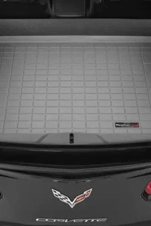 WeatherTech Trunk Cargo Liner, Gray :: 2014-2019 C7 Corvette Coupe Best Price